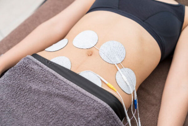 EMSトレーニングでインナーマッスルを鍛えるイメージ